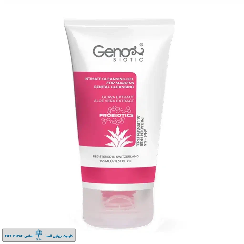 ژل بهداشتی پروبیوتیک دوشیزگان ژنوبایوتیک 150 میلی لیتر